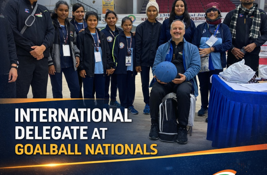 International Presence Highlights 5th Goalball National&hellip;