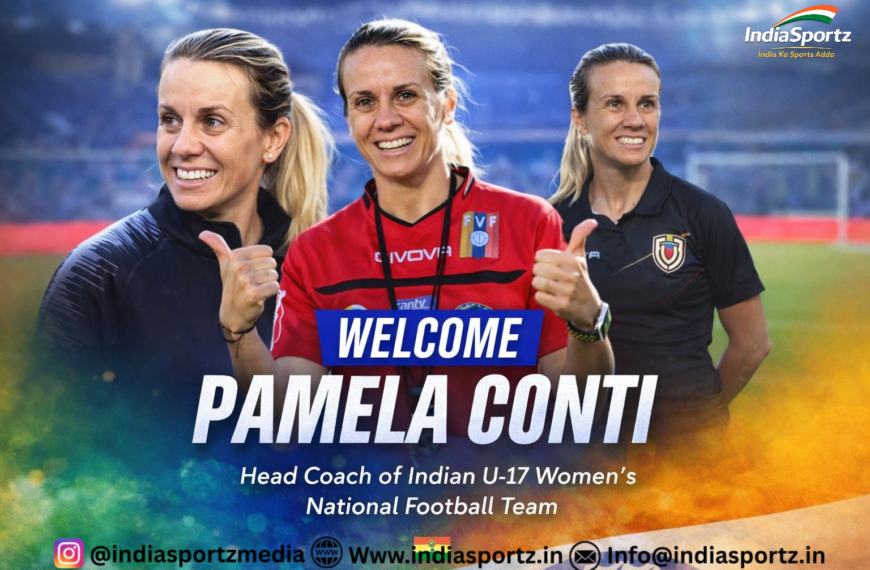 Welcome Pamela Conti: New Era Begins for India U-17 Women’s Football Team