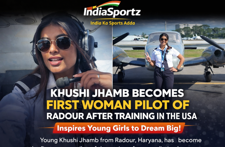Daughter of Radaur, Khushi Jhamb Becomes First Woman Pilot of the Region After Training in the USA