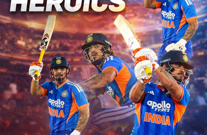 🔥 Ishaan Kishan’s Comeback Knock Steals the Show in 3rd T20I 🔥