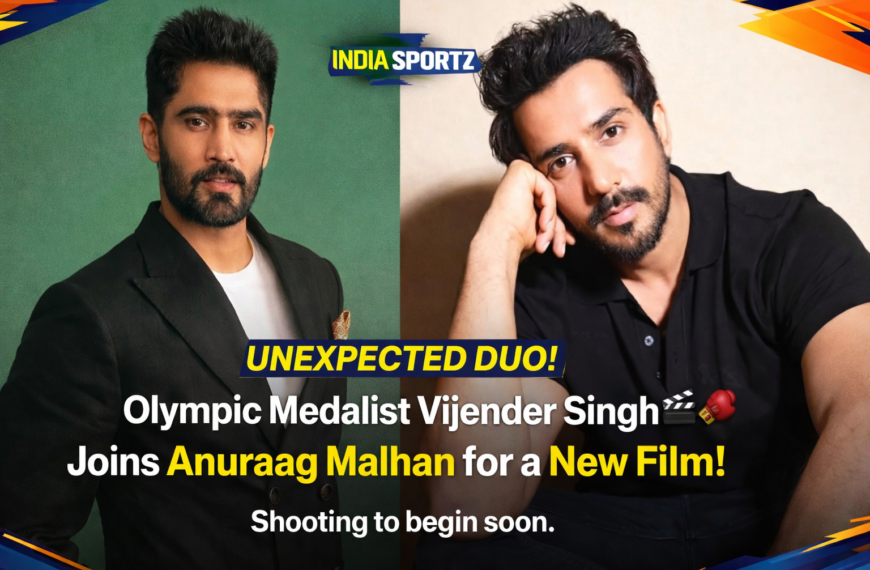 Olympic Medalist Vijender Singh Teams Up with Anuraag Malhan for Upcoming Film Project