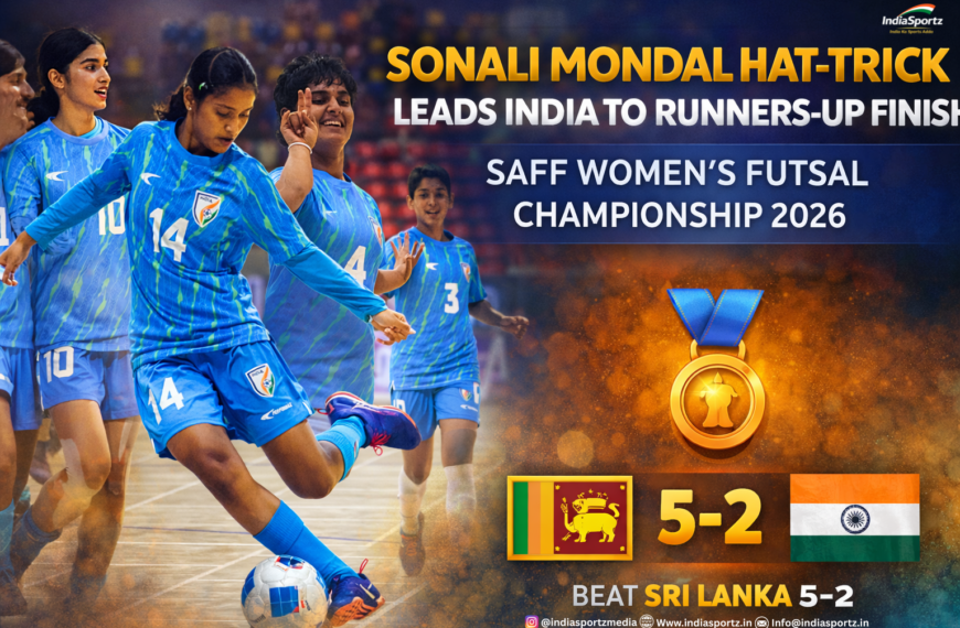 Sonali Mondal’s Hat-Trick Powers India to SAFF Women’s Futsal Championship 2026 Runners-Up Finish