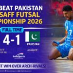India Beat Pakistan 4–1 in SAFF Futsal Championship 2026