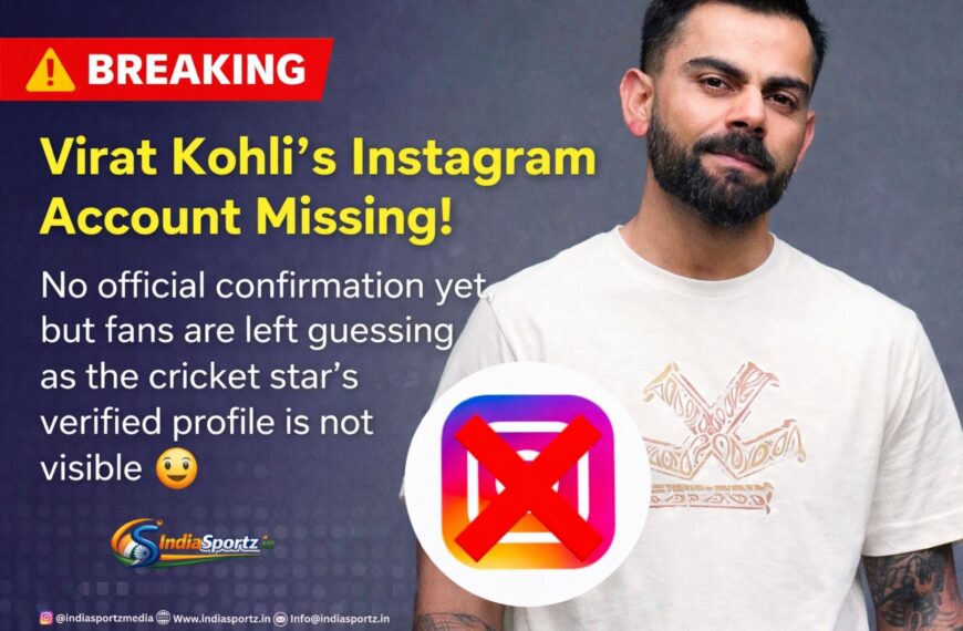 Virat Kohli’s Instagram Account Goes Missing, Sparks Online Buzz