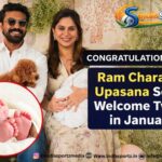 Ram Charan and Upasana Kamineni Reportedly Set to Welcome Twins in January