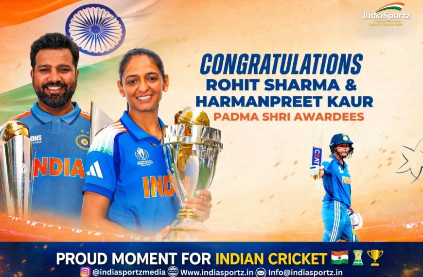 Rohit Sharma and Harmanpreet Kaur&hellip;