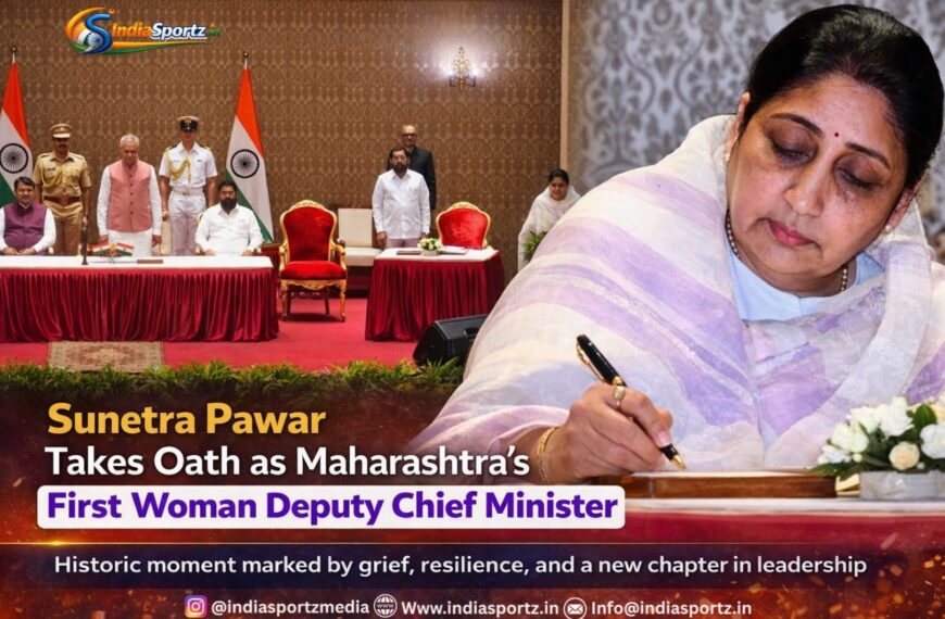 Sunetra Pawar Sworn In as Maharashtra’s First Woman Deputy Chief Minister