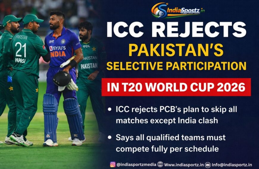 ICC Rejects Pakistan’s Selective Participation in T20 World&hellip;