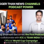 Raj Shamani Creates History with ICC & Team India Collaboration