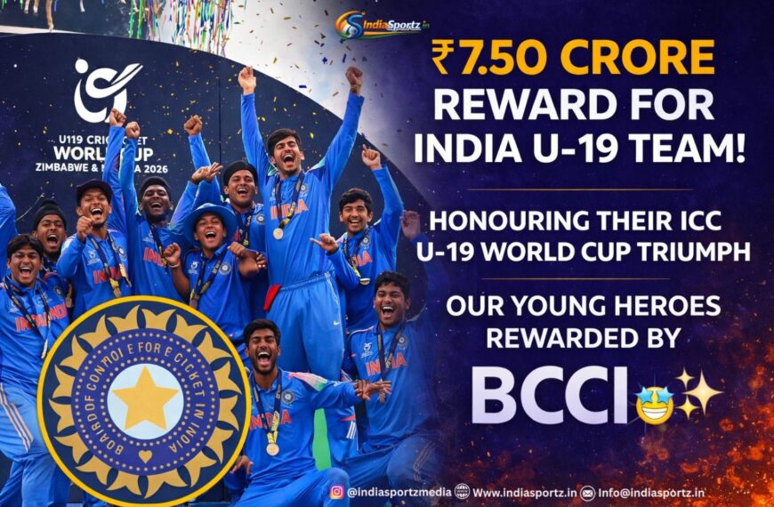India U-19 Team Rewarded ₹7.5&hellip;