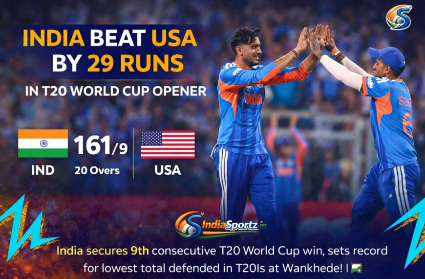 🇮🇳 India beat USA by 29 runs in&hellip;