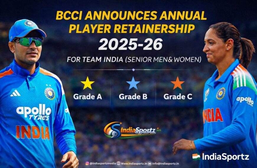 🏏 BCCI Announces Annual Player&hellip;