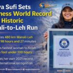 Sufiya Sufi Sets Guinness World Record With Historic Manali-to-Leh Run