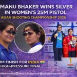 Manu Bhaker Wins Silver at Asian Shooting Championship 2026
