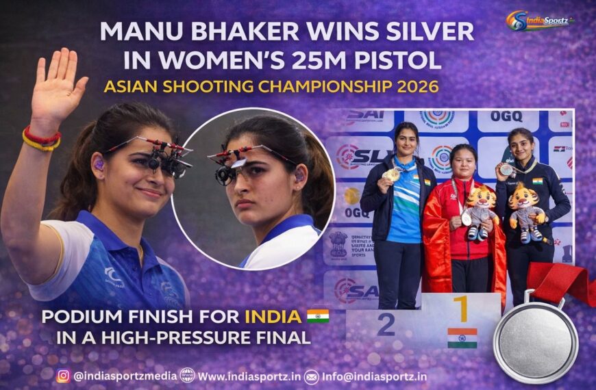 Manu Bhaker Wins Silver at Asian Shooting Championship 2026