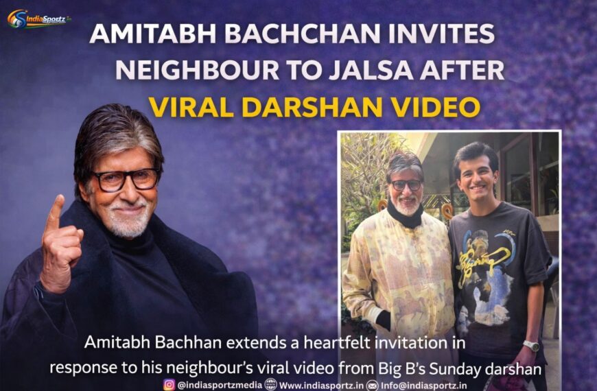 Amitabh Bachchan Invites Neighbour to&hellip;