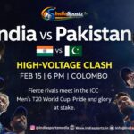 India vs Pakistan Set for High-Voltage Clash in ICC Men’s T20 World Cup