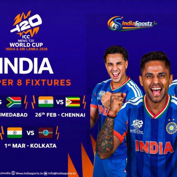 India’s Super 8 Fixtures Announced for ICC Men’s&hellip;
