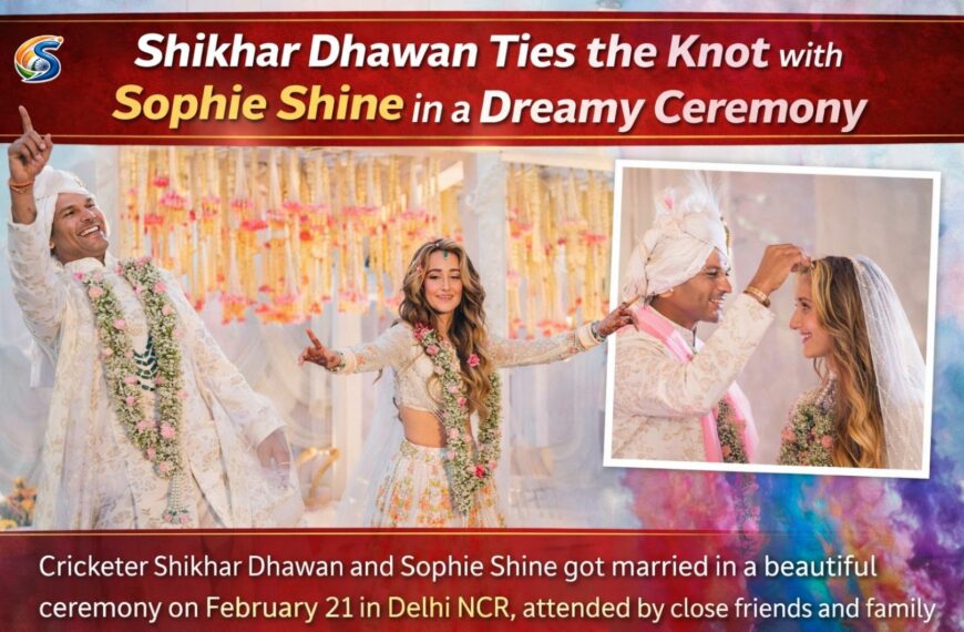 Shikhar Dhawan Ties the Knot with Sophie Shine&hellip;