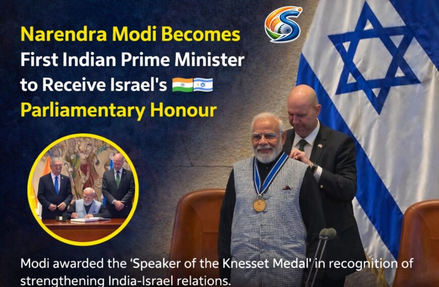 Narendra Modi Becomes First Indian Prime Minister to&hellip;