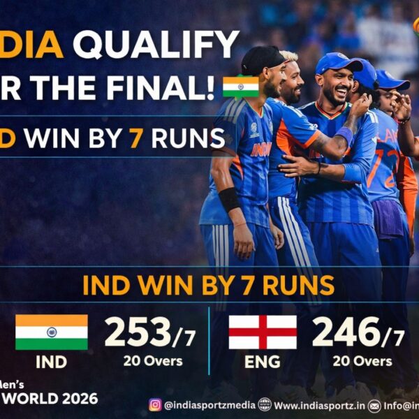 India Beat England by 7 Runs to Reach&hellip;