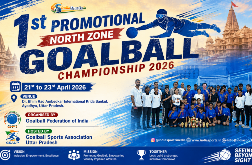 1st Promotional North Zone Goalball Championship 2026 Successfully&hellip;