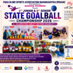 Maharashtra Successfully Hosts the 2nd Junior & 6th Senior State Goalball Championship 2026