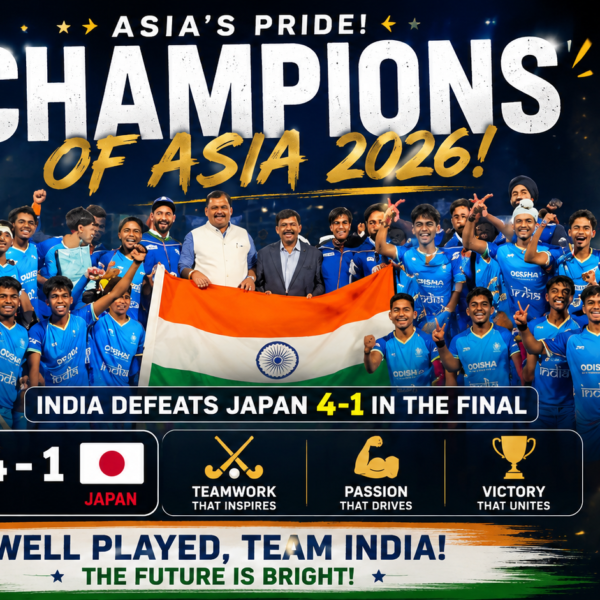 India U-18 Hockey Team Wins Asia Cup 2026,&hellip;